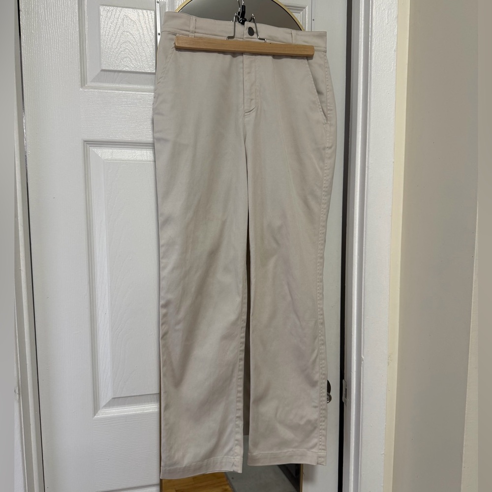 Peruvian Connection Cream Relaxed Straight Leg Trouser Pants Women’s Size 4 - Picture 3 of 8